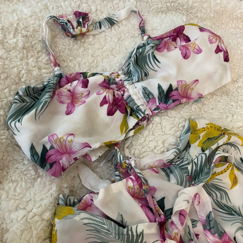 Hawaiian Floral Two-piece